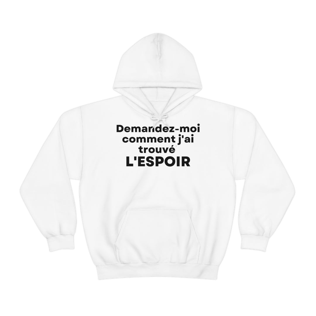 L'espoir/Hope, Unisex Heavy Blend™ Hooded Sweatshirt (FR EU)