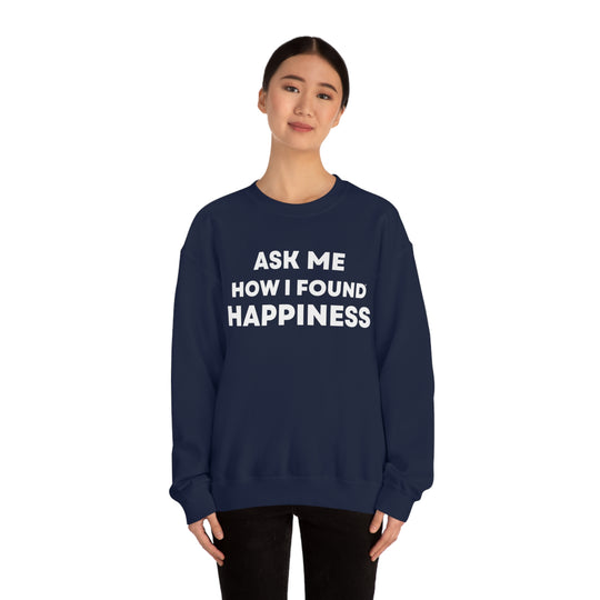 Happiness, Unisex Heavy Blend™ Crewneck Sweatshirt (ENG UK)