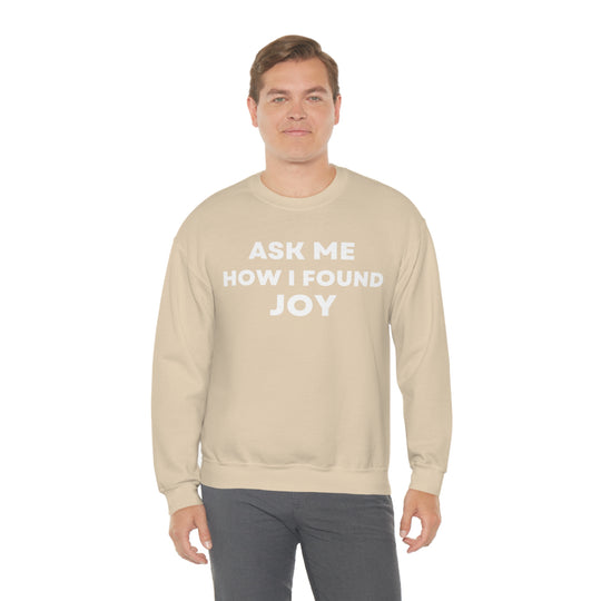 Joy, Unisex Heavy Blend™ Crewneck Sweatshirt (ENG UK)