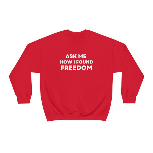 Freedom, Unisex Heavy Blend™ Crewneck Sweatshirt (ENG CDN)