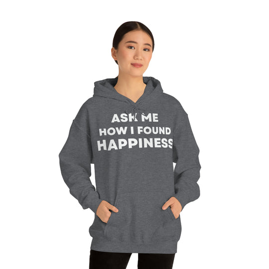 Happiness, Unisex Heavy Blend™ Hooded Sweatshirt (ENG EU)