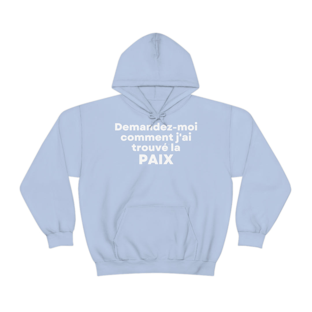 Paix/Peace, Unisex Heavy Blend™ Hooded Sweatshirt (FR EU)