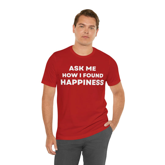 Happiness, Unisex Jersey Short Sleeve Tee (ENG US)