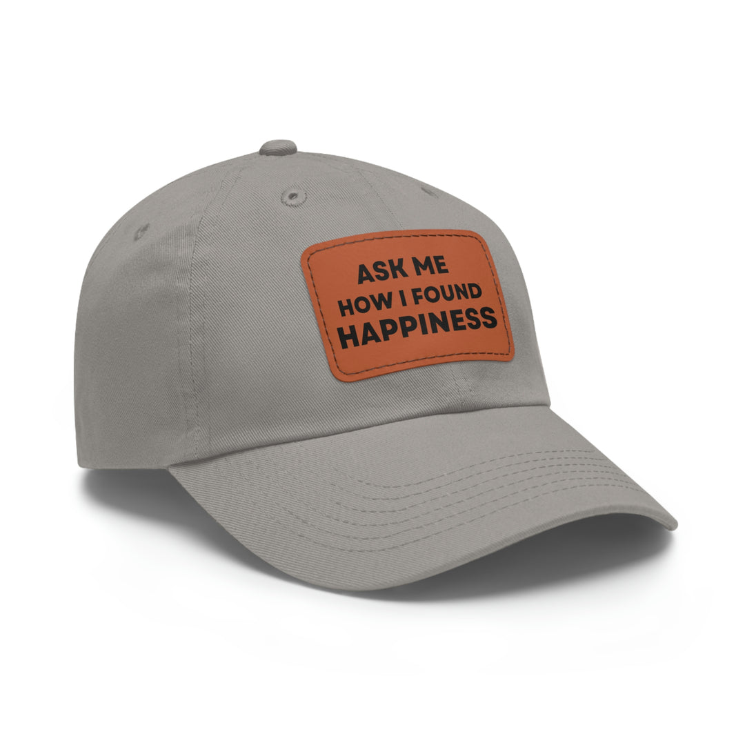 Happiness, Hat with Leather Patch (Rectangle) (ENG US)