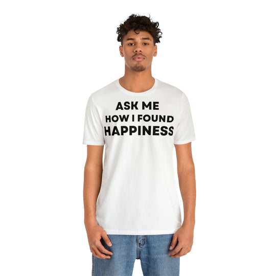 Happiness, Unisex Jersey Short Sleeve Tee (DE)