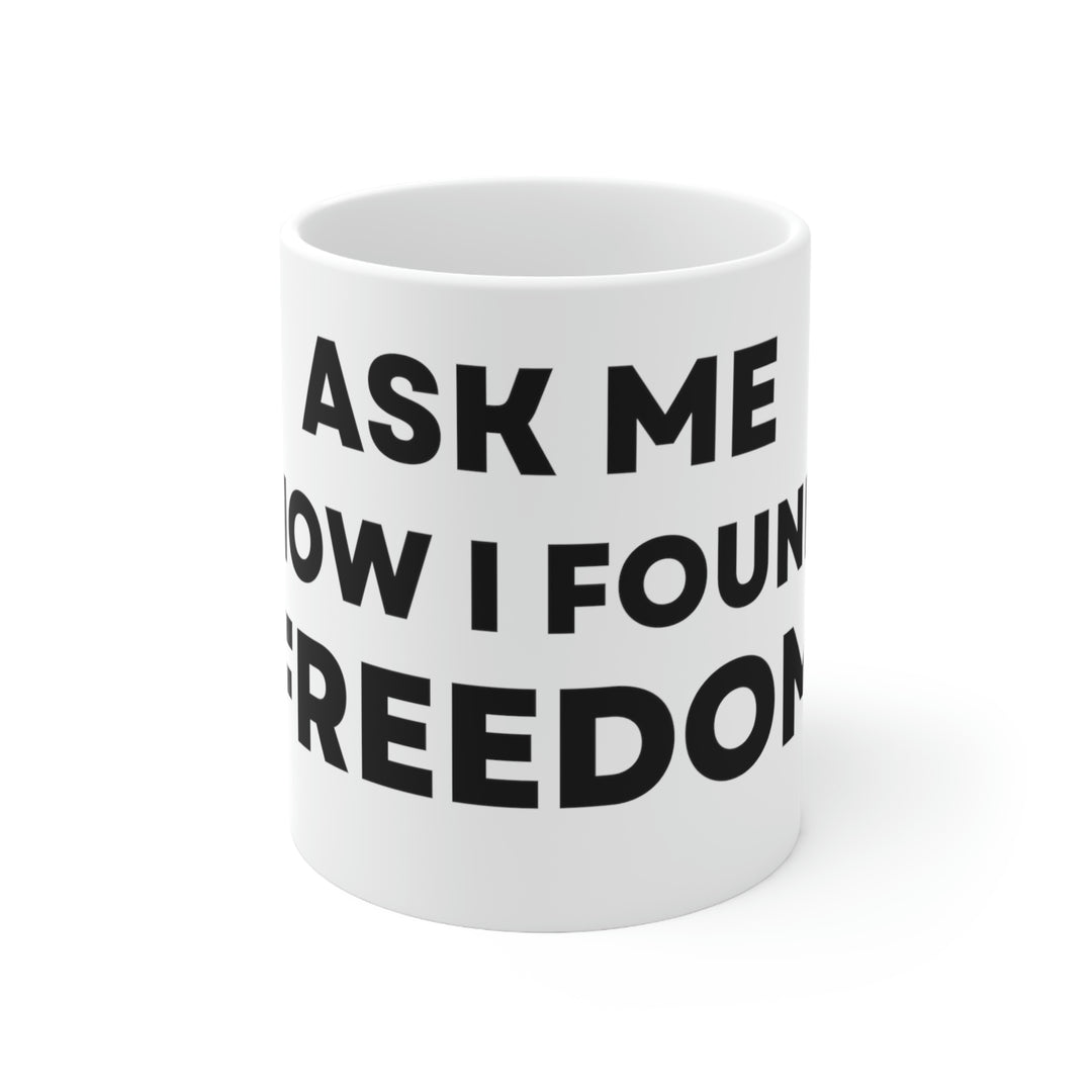 Freedom, Ceramic Mug 11oz (ENG US)