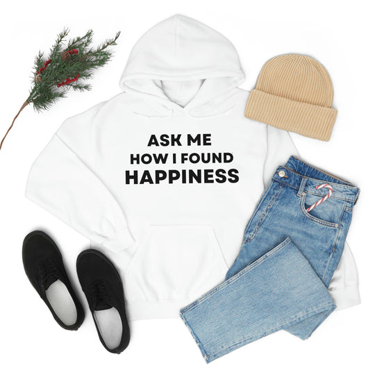 Happiness, Unisex Heavy Blend™ Hooded Sweatshirt (ENG UK)