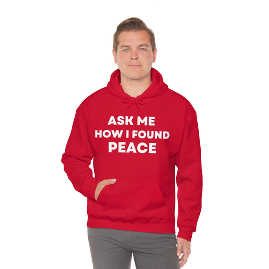 Peace, Unisex Heavy Blend™ Hooded Sweatshirt (ENG UK)