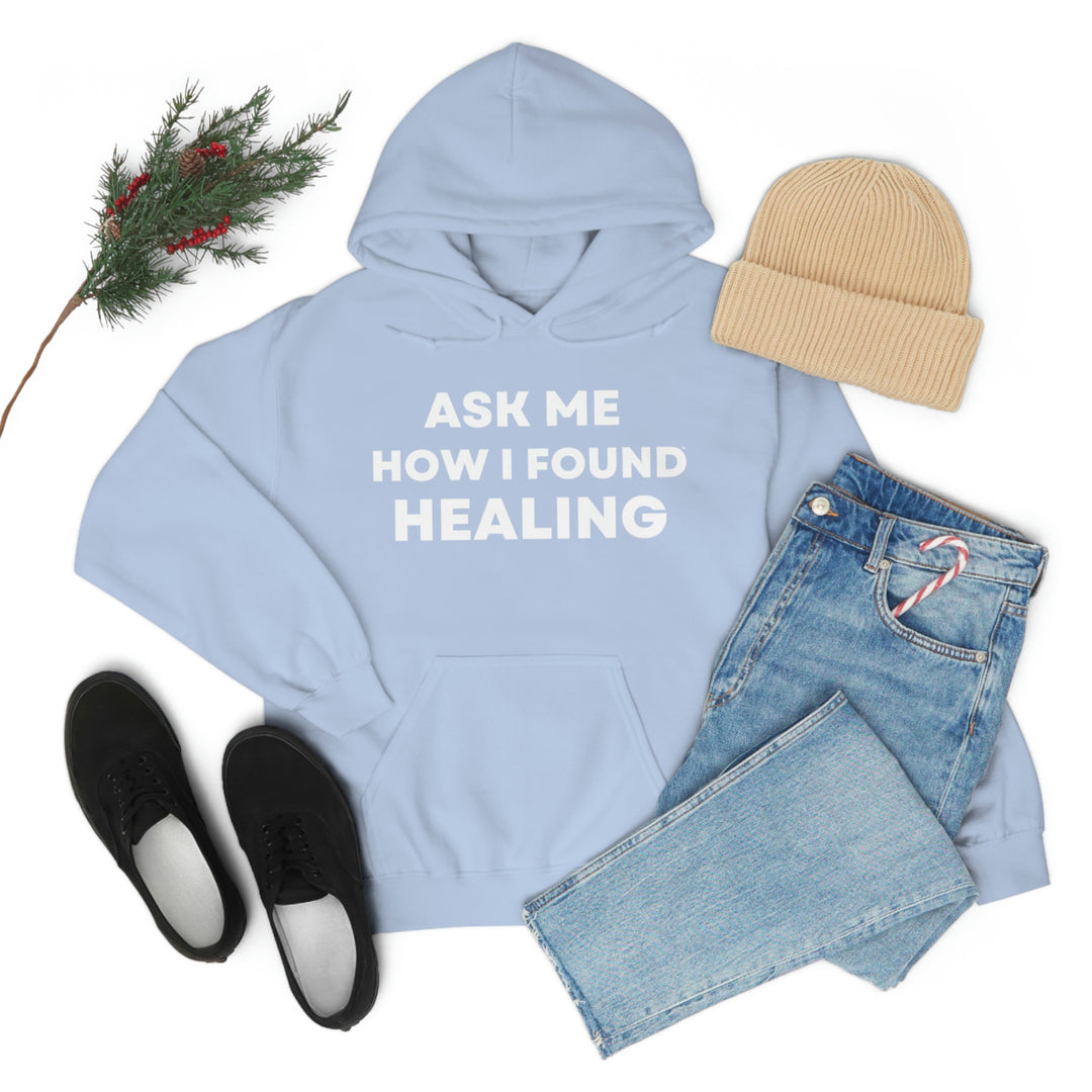 Healing, Unisex Heavy Blend™ Hooded Sweatshirt (ENG US)