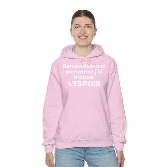 L'espoir/Hope, Unisex Heavy Blend™ Hooded Sweatshirt (FR EU)