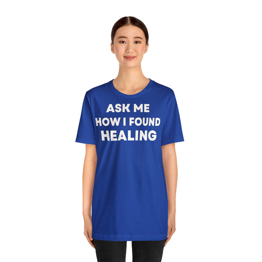 Healing, Unisex Jersey Short Sleeve Tee (ENG UK)