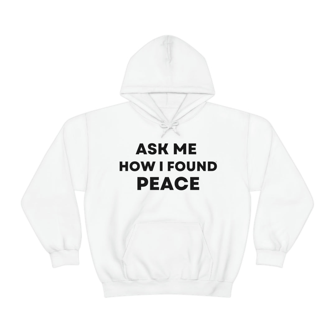 Peace, Unisex Heavy Blend™ Hooded Sweatshirt (ENG UK)