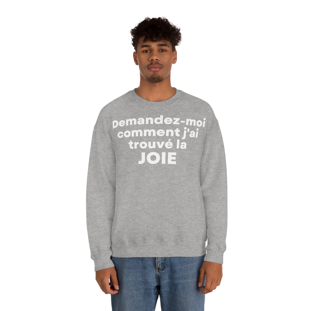 Joie/Joy, Unisex Heavy Blend™ Crewneck Sweatshirt (FR EU)