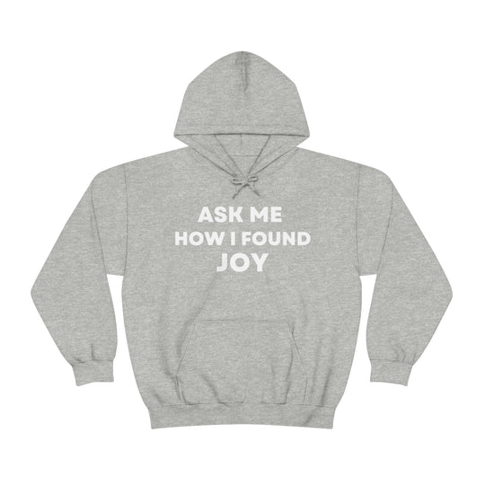 Joy, Unisex Heavy Blend™ Hooded Sweatshirt (ENG UK)