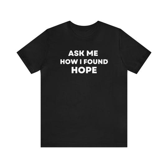 Hope, Unisex Jersey Short Sleeve Tee (ENG US)