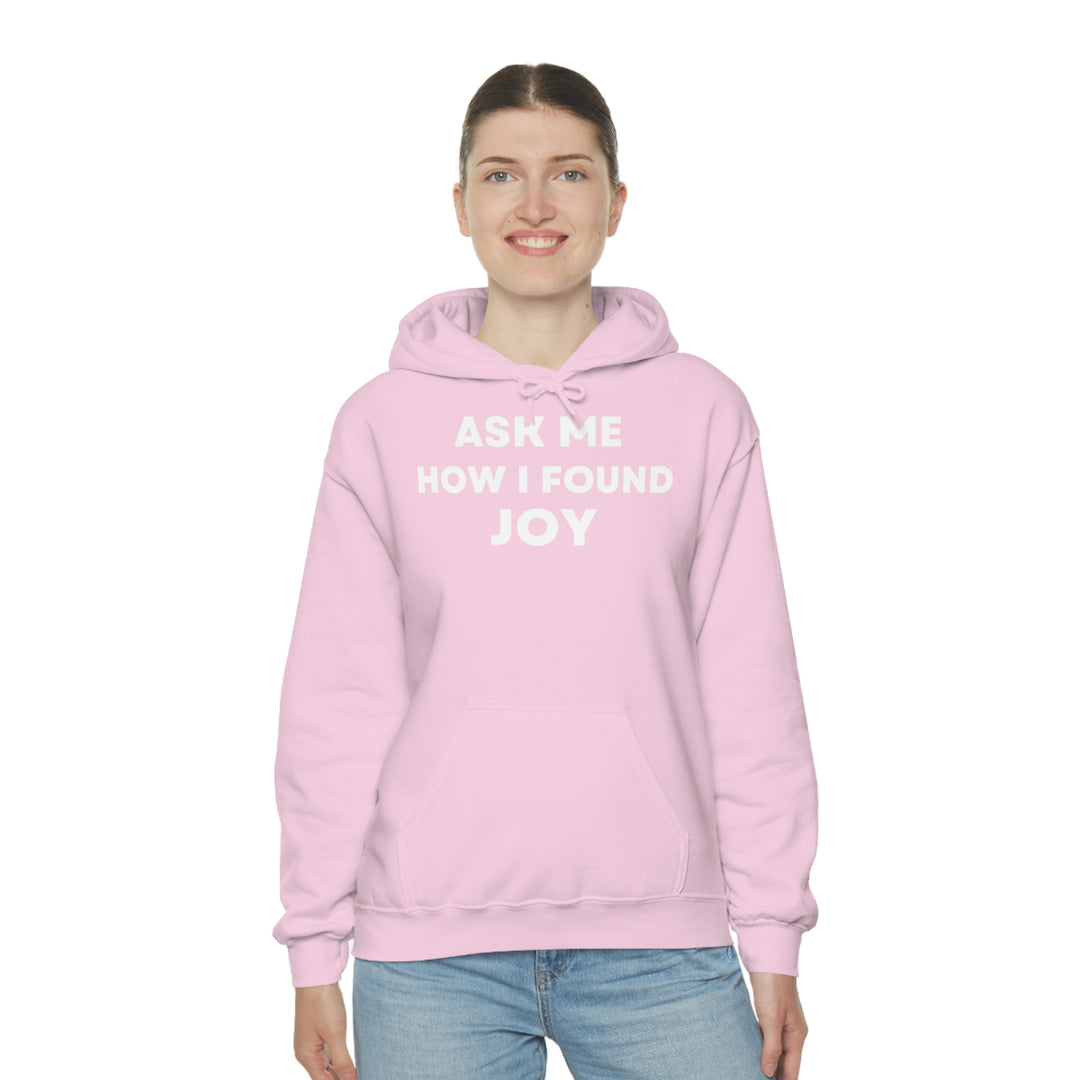 Joy, Unisex Heavy Blend™ Hooded Sweatshirt (ENG EU)