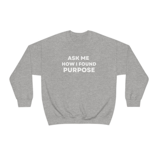 Purpose, Unisex Heavy Blend™ Crewneck Sweatshirt (ENG CDN)