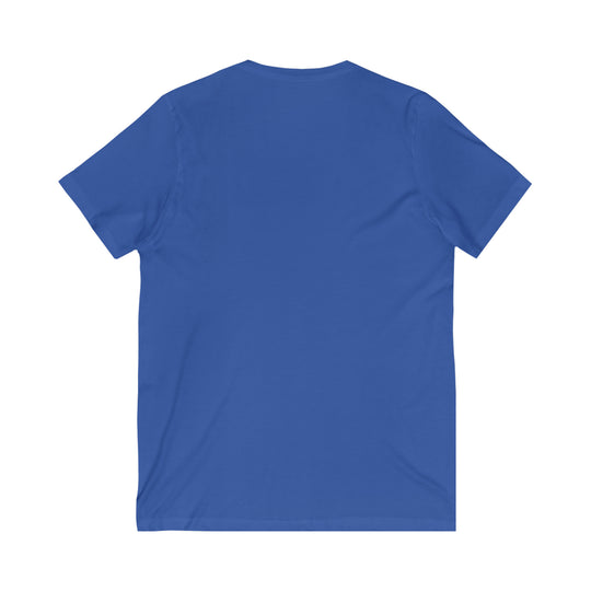 Joy, Unisex Jersey Short Sleeve V-Neck Tee (ENG UK)