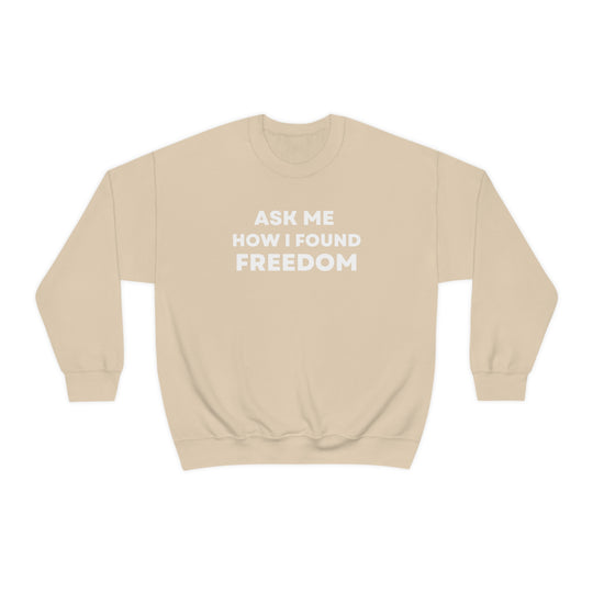 Freedom, Unisex Heavy Blend™ Crewneck Sweatshirt (ENG CDN)