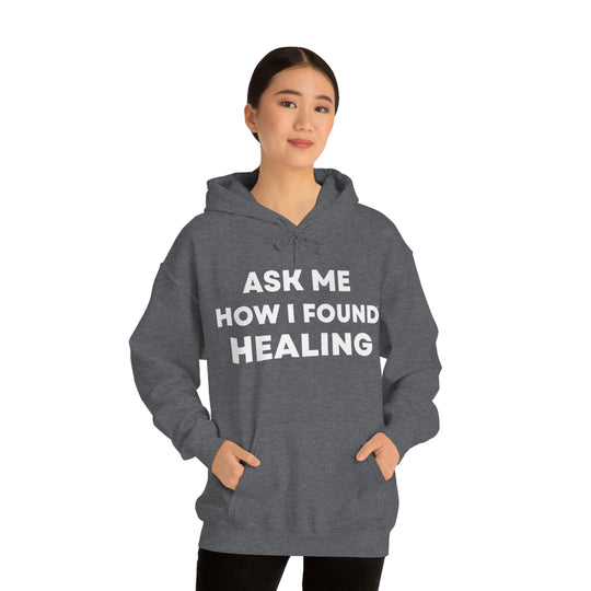 Healing, Unisex Heavy Blend™ Hooded Sweatshirt (ENG US)