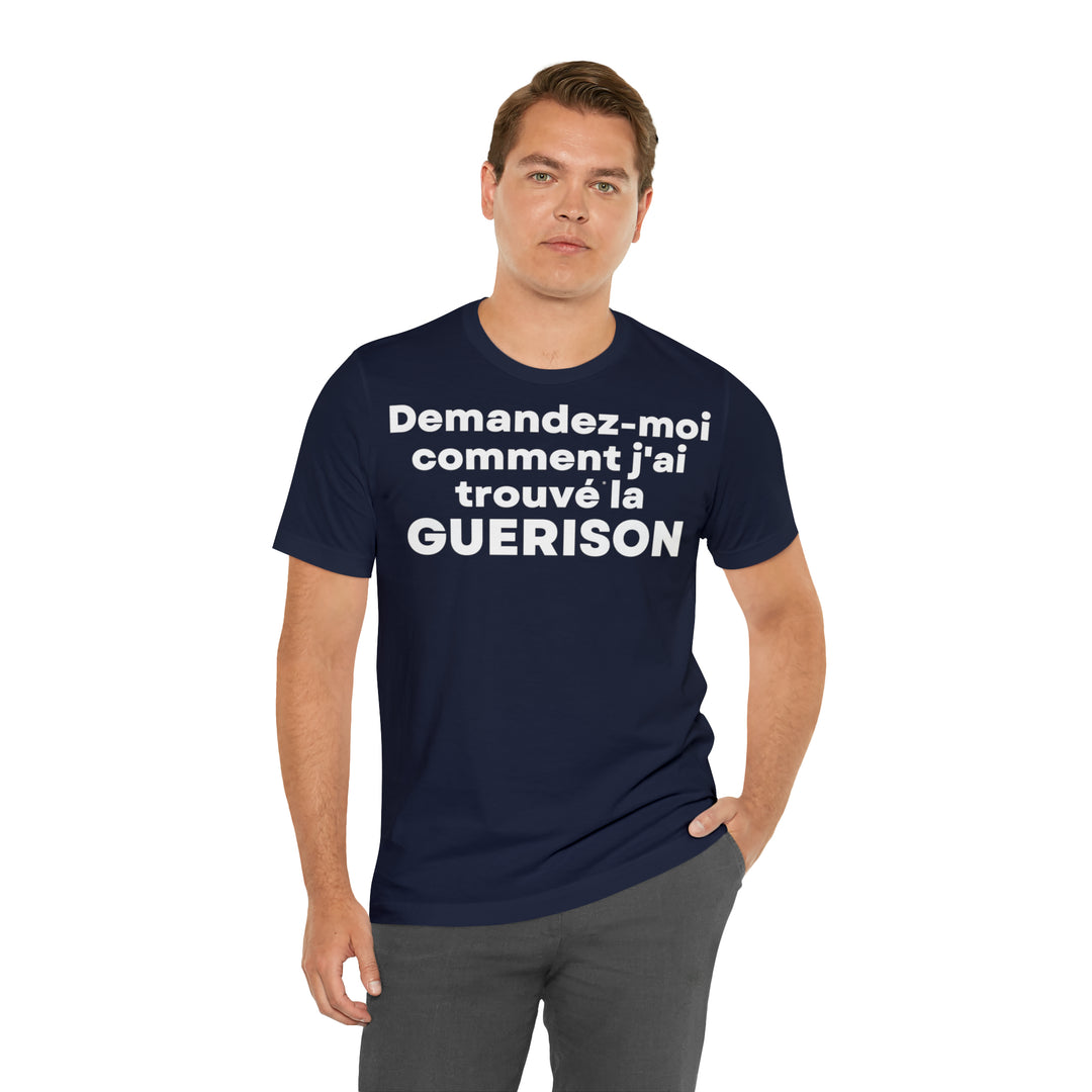 Guerison/Healing, Unisex Jersey Short Sleeve Tee (FR EU)