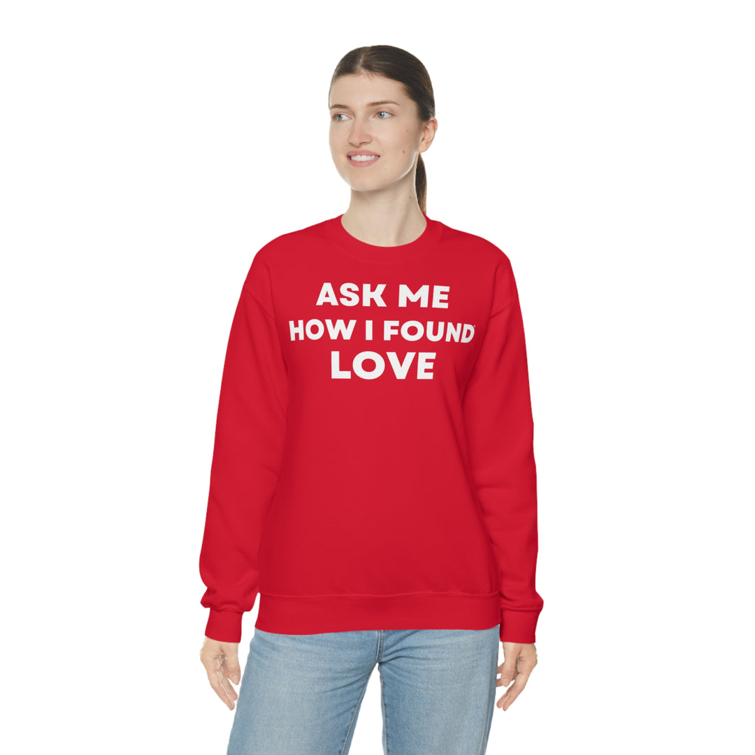 Love (DE), Unisex Heavy Blend™ Crewneck Sweatshirt