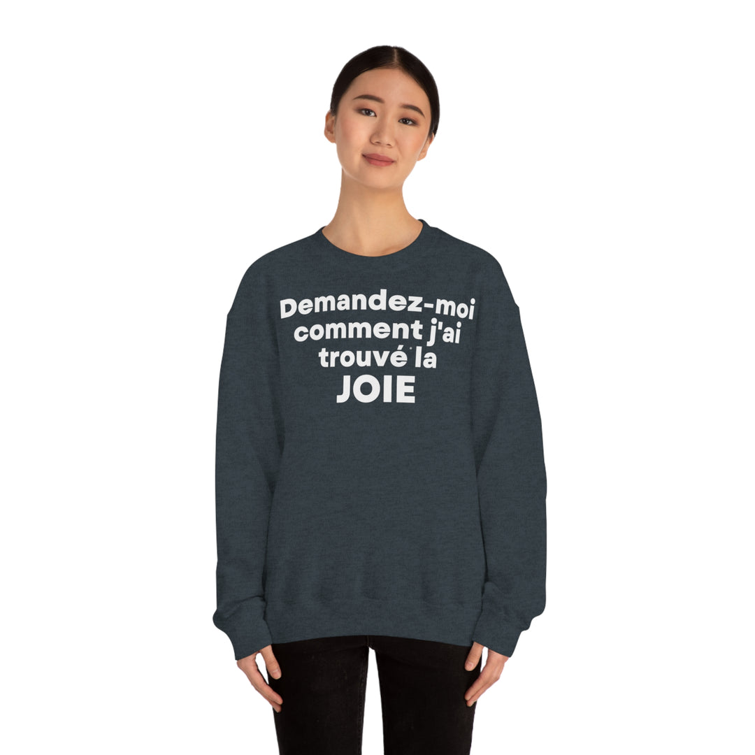 Joie/Joy, Unisex Heavy Blend™ Crewneck Sweatshirt (FR EU)