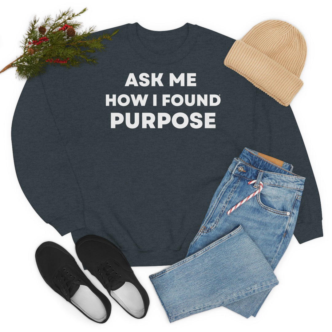 Purpose (DE), Unisex Heavy Blend™ Crewneck Sweatshirt