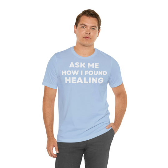 Healing, Unisex Jersey Short Sleeve Tee (ENG UK)