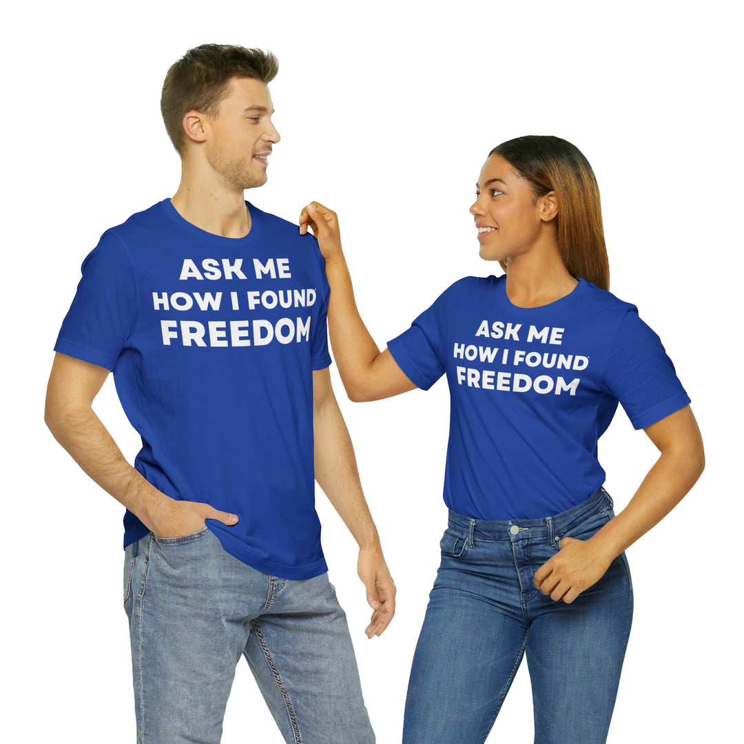 Freedom, Unisex Jersey Short Sleeve Tee (DE)