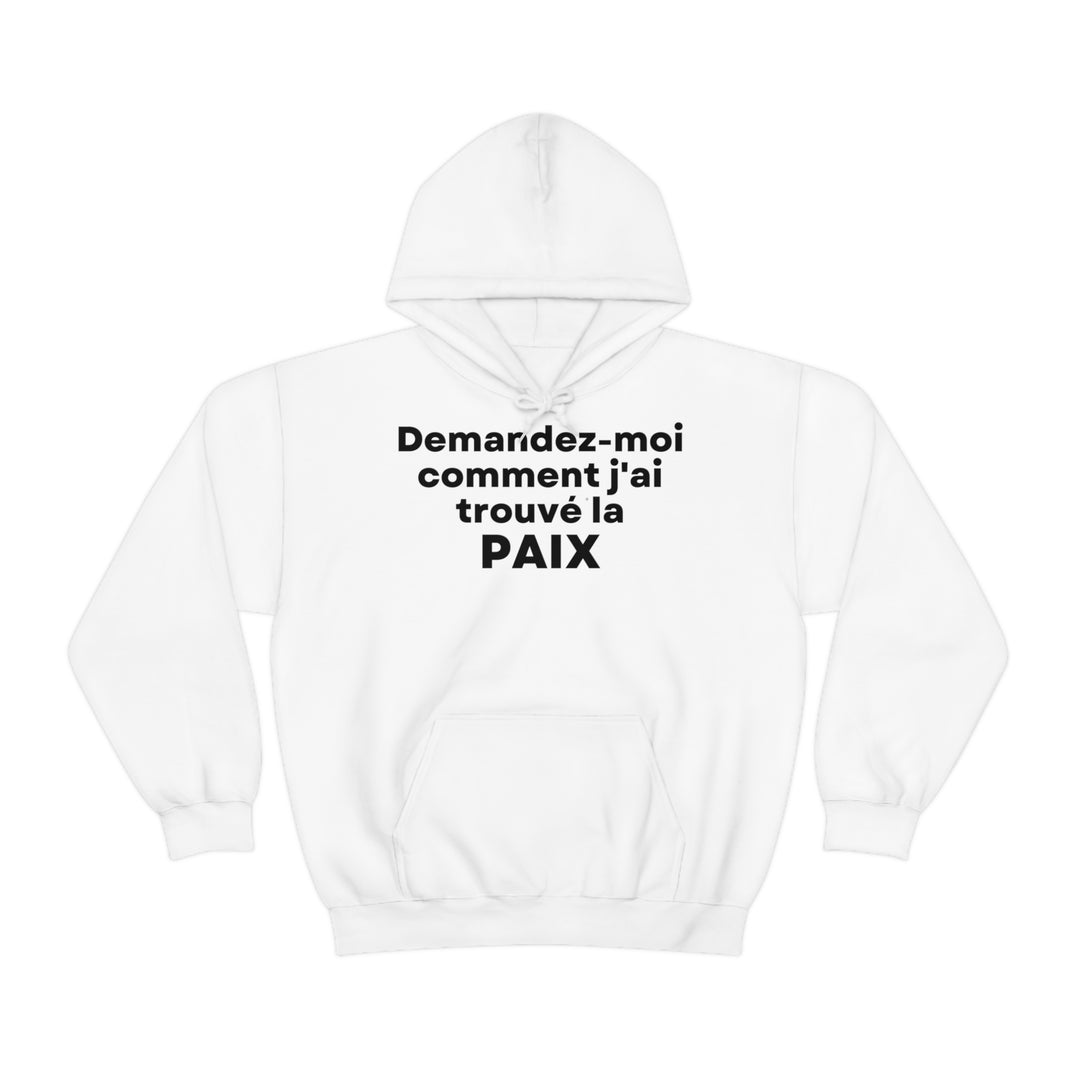 Paix/Peace, Unisex Heavy Blend™ Hooded Sweatshirt (FR EU)