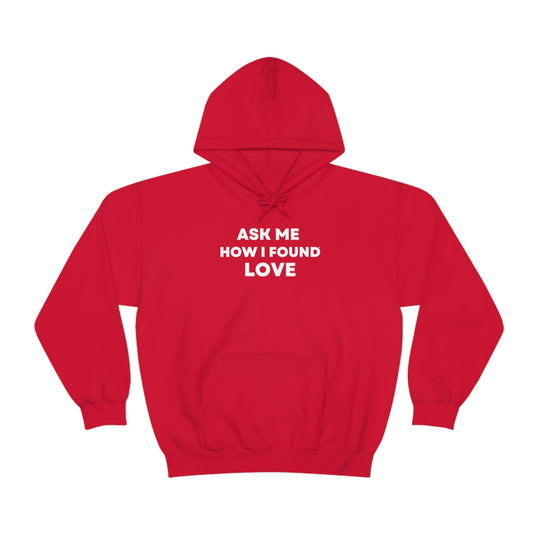 Love, Unisex Heavy Blend™ Hooded Sweatshirt (ENG CDN)