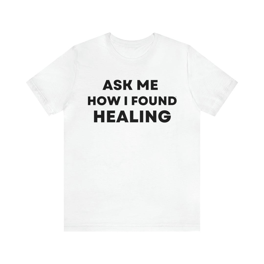 Healing, Unisex Jersey Short Sleeve Tee (ENG US)