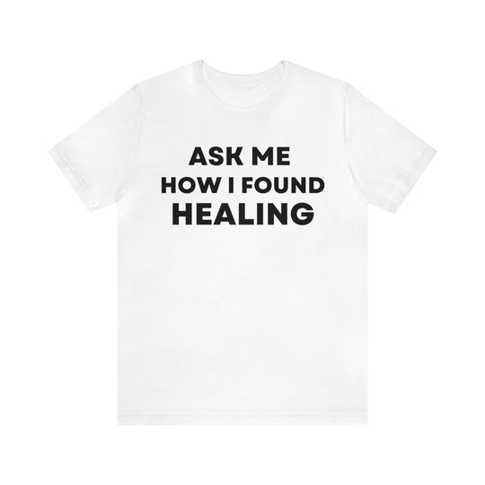 Healing, Unisex Jersey Short Sleeve Tee (ENG US)