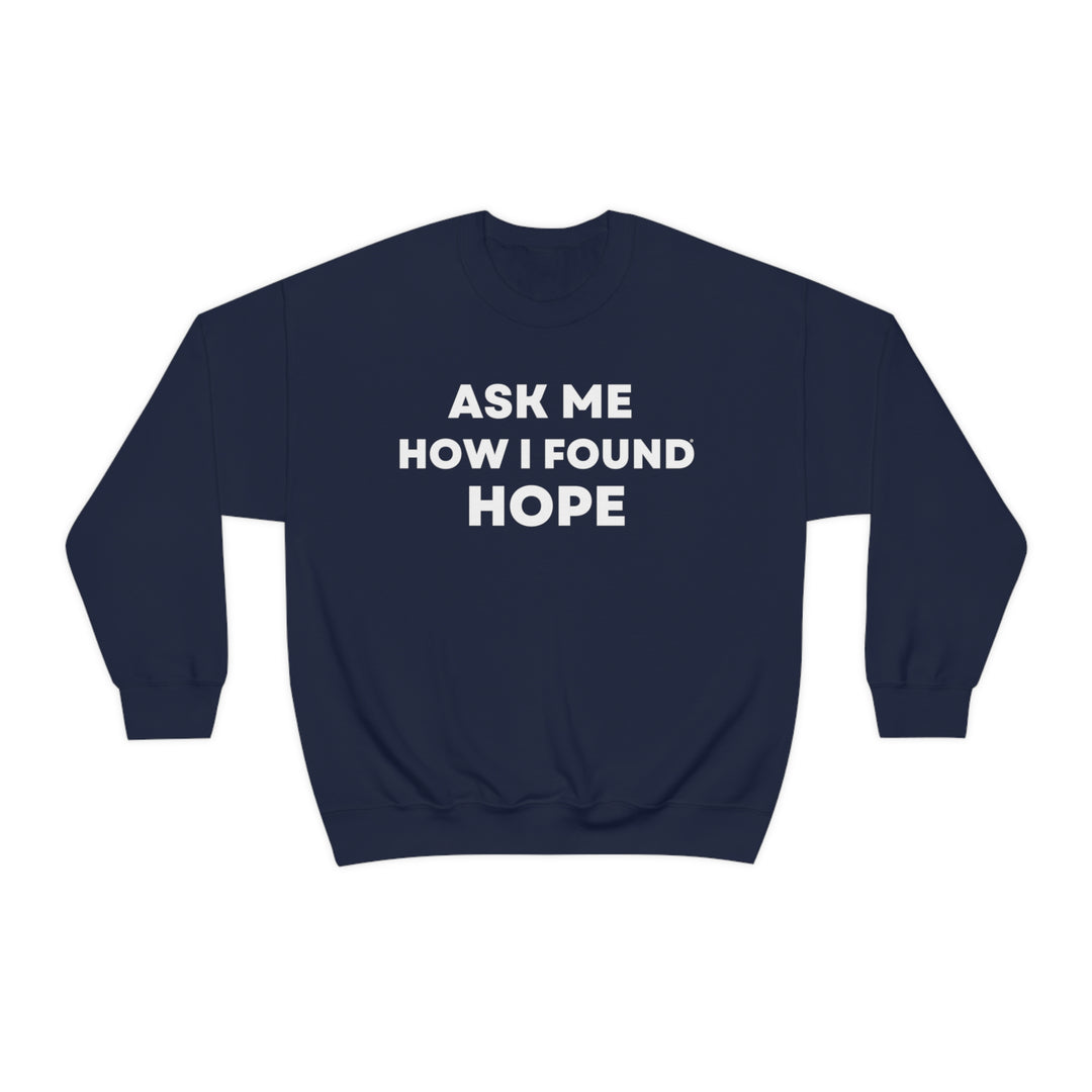 Hope, Unisex Heavy Blend™ Crewneck Sweatshirt (ENG UK)