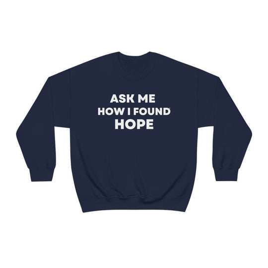 Hope, Unisex Heavy Blend™ Crewneck Sweatshirt (ENG UK)