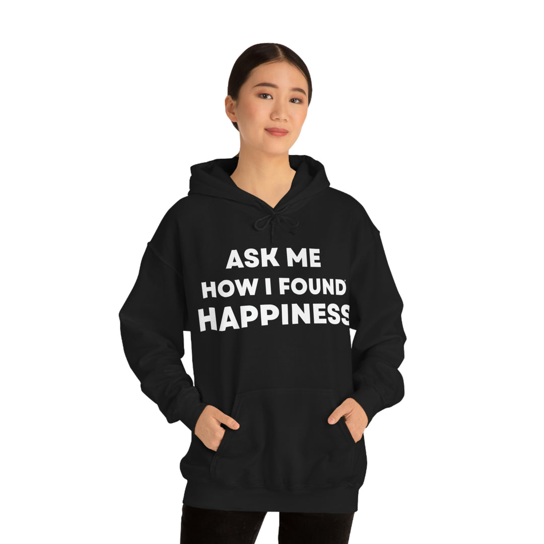 Happiness, Unisex Heavy Blend™ Hooded Sweatshirt (ENG US)