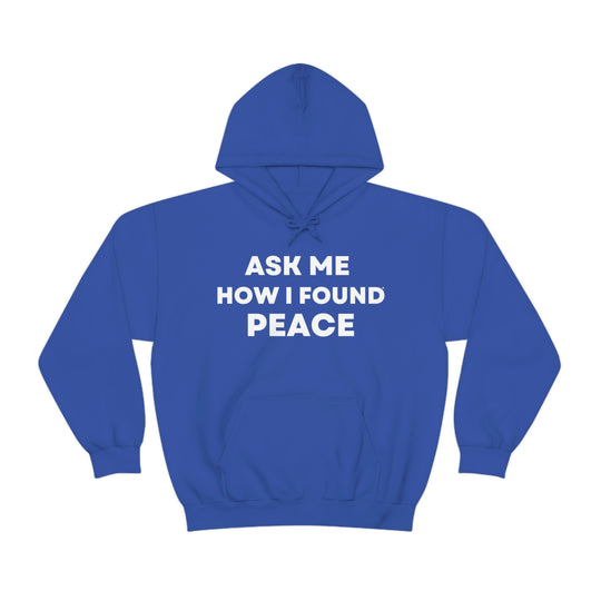 Peace, Unisex Heavy Blend™ Hooded Sweatshirt (ENG UK)