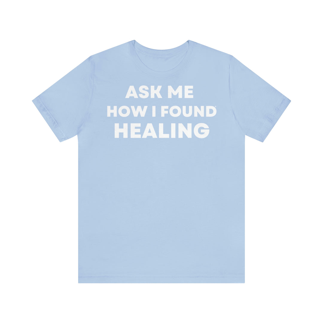 Healing, Unisex Jersey Short Sleeve Tee (ENG UK)