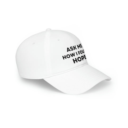 Hope, Low Profile Baseball Cap (ENG CDN)