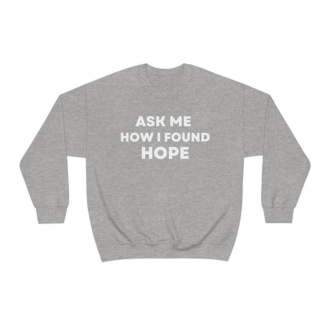 Hope, Unisex Heavy Blend™ Crewneck Sweatshirt (ENG UK)