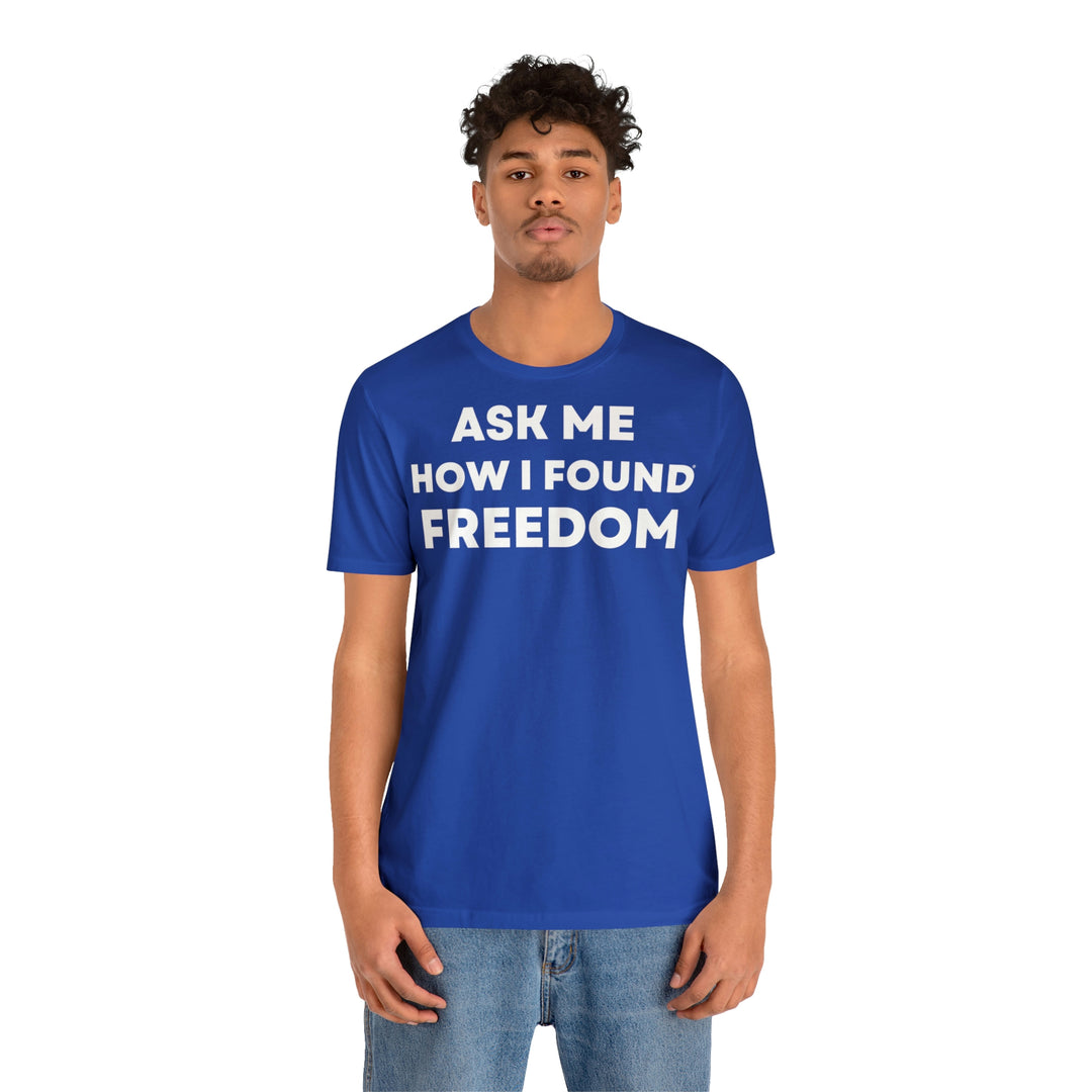 Freedom, Unisex Jersey Short Sleeve Tee (ENG UK)