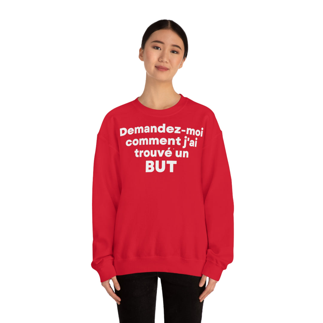 But/Purpose, Unisex Heavy Blend™ Crewneck Sweatshirt (FR EU)