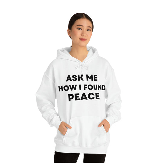 Peace, Unisex Heavy Blend™ Hooded Sweatshirt (ENG UK)