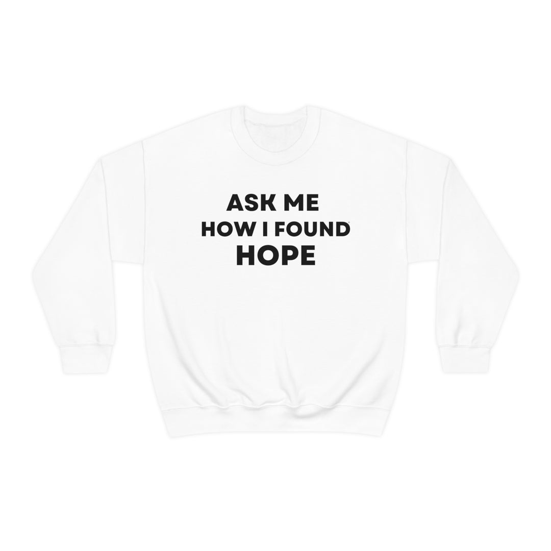 Hope, Unisex Heavy Blend™ Crewneck Sweatshirt (ENG UK)