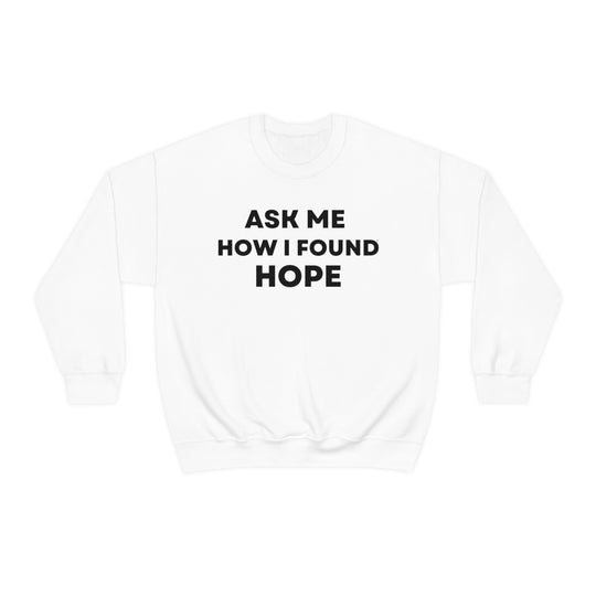 Hope, Unisex Heavy Blend™ Crewneck Sweatshirt (ENG UK)