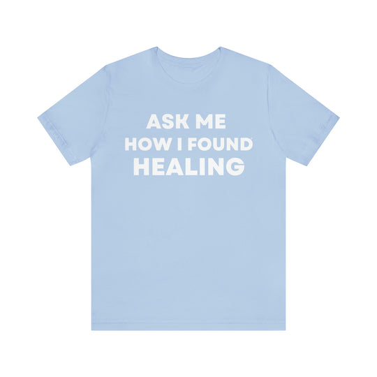 Healing, Unisex Jersey Short Sleeve Tee (ENG US)