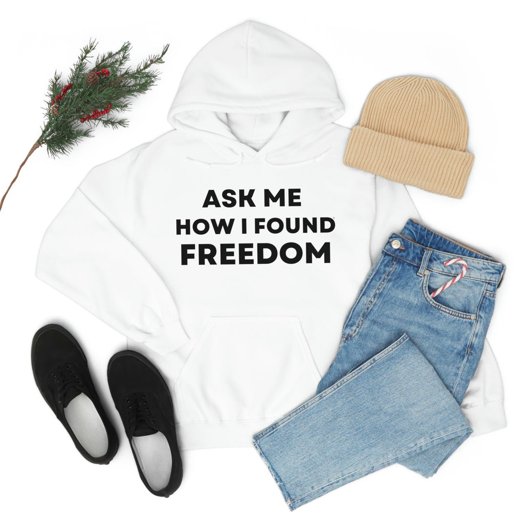 Freedom, Unisex Heavy Blend™ Hooded Sweatshirt (ENG US)