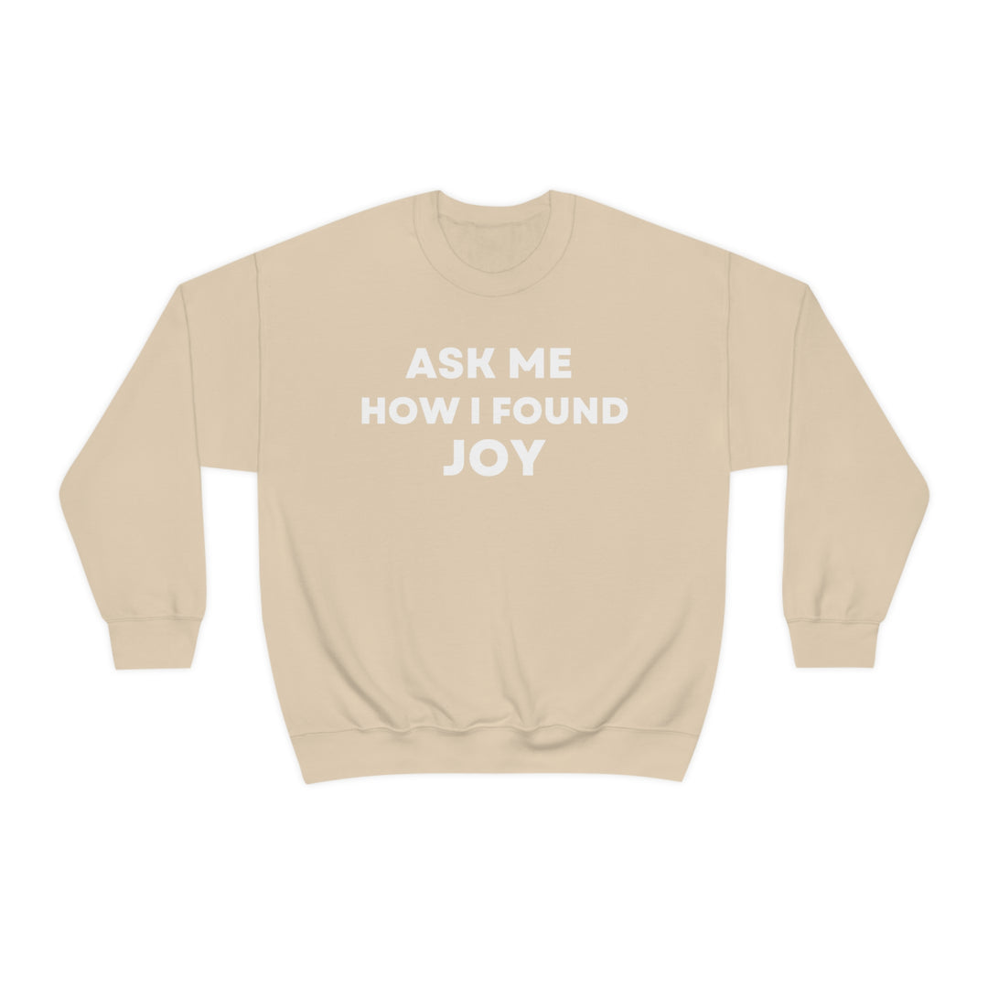 Joy, Unisex Heavy Blend™ Crewneck Sweatshirt (ENG UK)