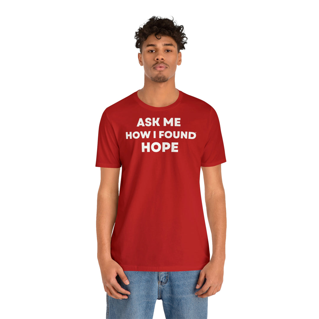 Hope, Unisex Jersey Short Sleeve Tee (ENG UK)